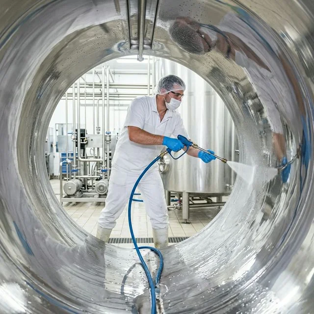 Higiene y limpieza en industria alimentaria